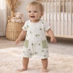 Conjunto macacão sapo cocas Verde 🌿