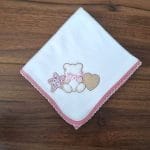 Fraldas (Estrela e Urso) 100% algodão - Imagen 3