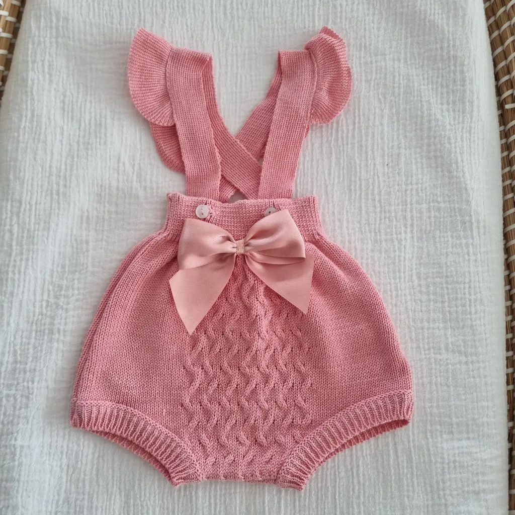 Fofo Margarida 100% Algodão para bebé cor rosa velho - Alecrim Jasmim