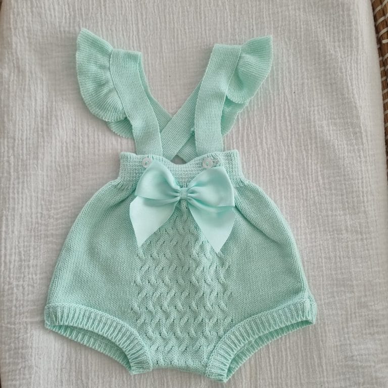 Fofo Margarida 100% Algodão para bebé cor verde àgua- Alecrim Jasmim