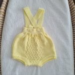 Fofo Noé 100% Algodão para bebé cor amarelo - Alecrim Jasmim