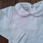 Gola Peter Pan sem carda rosa - AlecrimJasmim