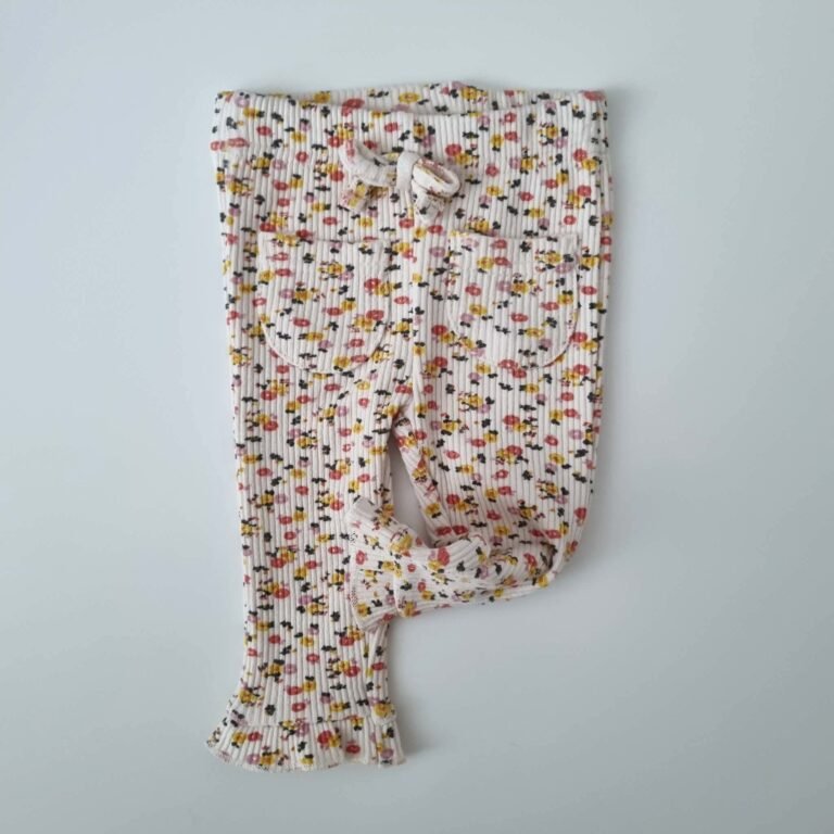 Conjunto Flor com Calças Flare - Babybol - calças