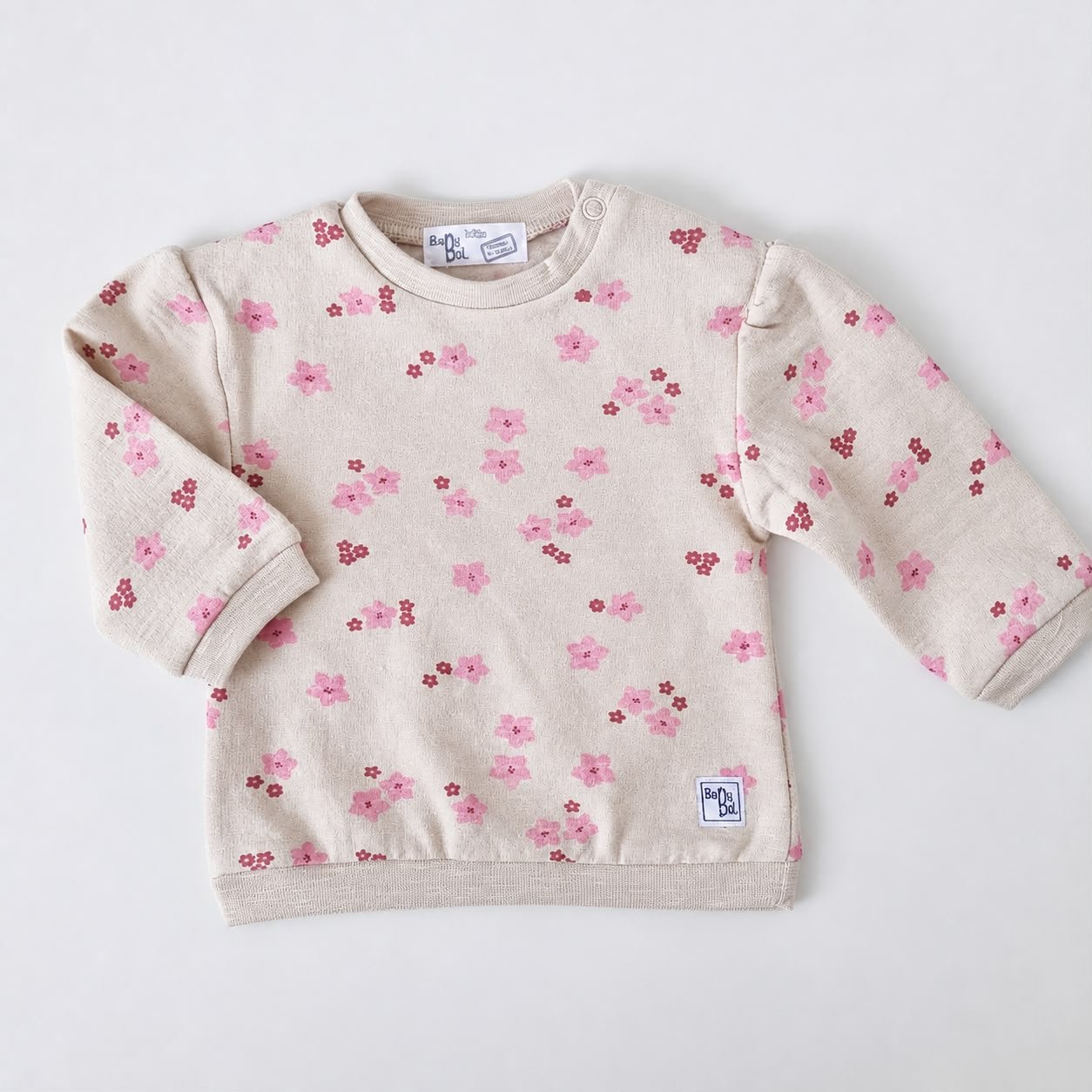 Conjunto calças flare florido - sweat